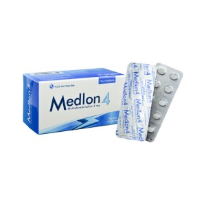 Thuốc kháng viêm Medlon 4mg (10 vỉ x 10 viên/hộp)